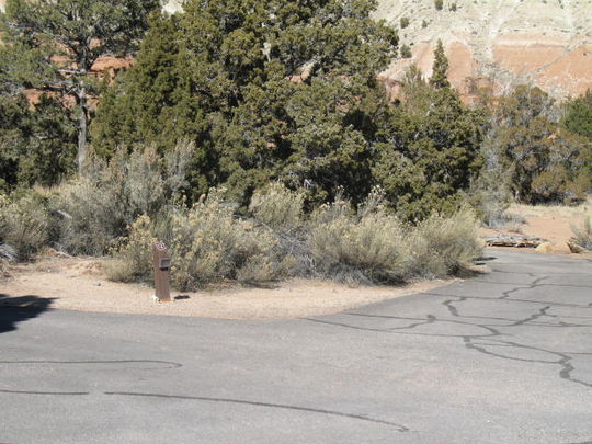 Site KO12 at Kodachrome Basin State Park